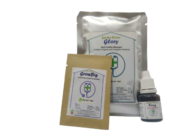 Combo 2 Small: Glory, GrowBig & Prog (for up to 12 plants)