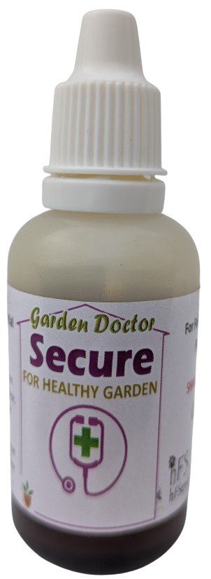 SECURE (30 ml)- Prevents Brown or Black Leaves, Spots, Diseases etc. Shipping free