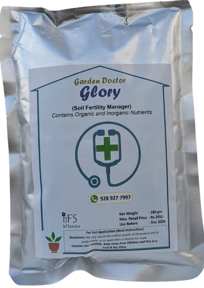 GLORY (180 gm) - Soil Fertility Manager Shipping free