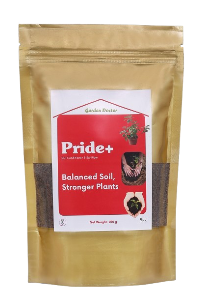 PRIDE+ Organic Soil Conditioner with Microbial Sanitizer | Builds Soil Health | Improves Root Growth, Prevents Root Rot
