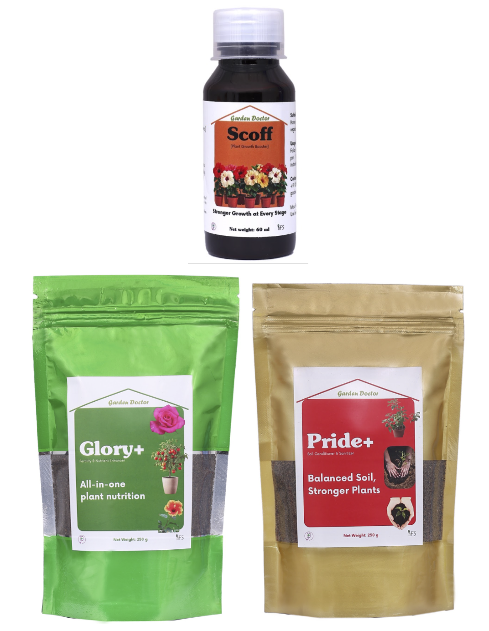 Complete Soil & Plant Health Combo | Pride+, Glory+ and Scoff