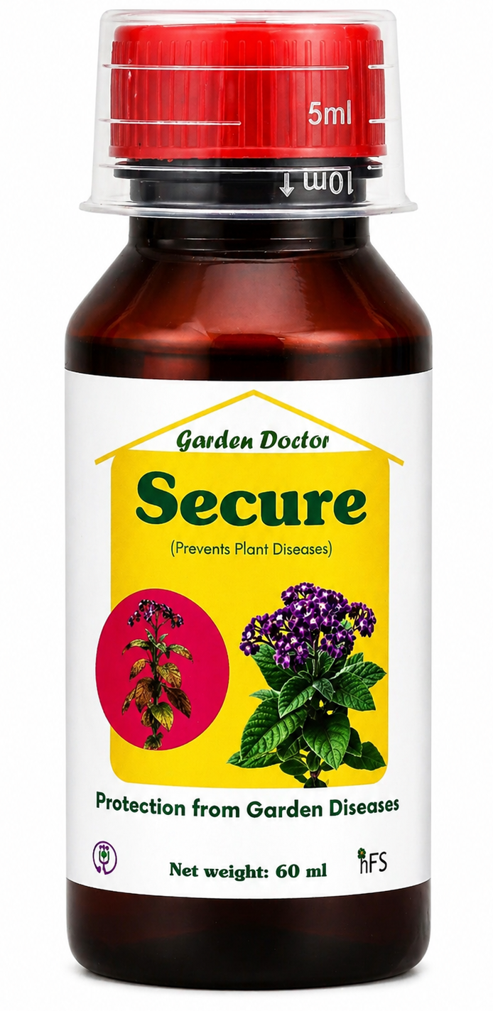 SECURE – Boosts Plant Immunity against Diseases | Prevents Leaf Spots, Browning & Infection